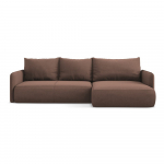 Roosa diivanvoodi hoiunurgaga diivan (paremas nurgas) Nanea - Makamii