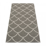Hall sise/v&auml;lisvaip 70x150 cm Kotte Charcoal &ndash; Pappelina