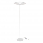 Valge LED p&otilde;randavalgusti metallist varjuga (k&otilde;rgus 140 cm) Lund - Candellux Lighting