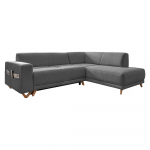 Tumehall nurgadiivanvoodi panipaigaga (parempoolne/L-kujuline) Classy Sophie &ndash; Miuform