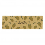 Kookoskiududest uksematt 40x120 cm Hello Lemons - Artsy Doormats