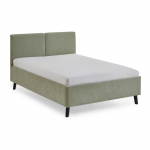 Heleroheline polsterdatud kaheinimesevoodi liistudest raamiga 140x200 cm Piano - Meise M&ouml;bel