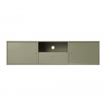 Khaki v&auml;rvi TV-alus 161x42x45 cm Mistral - Hammel Furniture