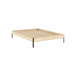 M&auml;nnipuidust kaheinimesevoodi koos voodip&otilde;hjaga, ilma peatsita 180x200 cm Core - Karup Design