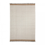 Kreem k&auml;sitsi kootud villane vaip 160x230 cm Brina - Kave Home