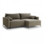 Pruun &scaron;enillist panipaigaga nurgadiivanvoodi (parem nurk) Leon - Maison de R&ecirc;ve