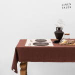 Linane laudlina 140x200 cm Chocolate - Linen Tales