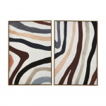 2 maali komplektis raamiga/l&otilde;uendil 63x93 cm Astratto - Premier Housewares