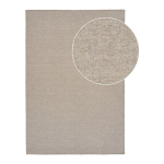 Hallikaspruun villaseguga vaip 160x230 cm Nila - House Nordic