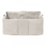 Beežist tekstiilist leivakorv Leib, 26 x 26 cm - Blomus