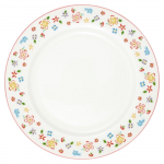 Portselanist taldrik Columbine, &oslash; 25,6 cm - Green Gate