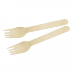 30 puidust kahvli komplekt Nature - Fackelmann