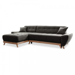 Tumehall diivanvoodi muutuv nurgas diivan Dazzling Daisy - Miuform