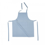 Helesinine puuvillane esiliin Arabesk - Tiseco Home Studio