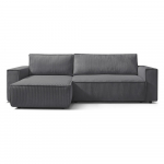 Tumehall velvetist lahtik&auml;iv nurgadiivan, muutuv Nihad &ndash; Bobochic Paris