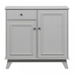 Helehall madal laste kapp m&auml;nnipuidust 98x93 cm Lily - WOOOD