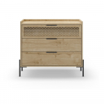 Madal kummut tammedekooriga 90x80 cm Inca - Marckeric