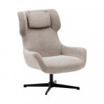 Beež tugitool Zalina - Kave Home