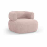 Heleroosa bukleekangast tugitool Jenny - Micadoni Home