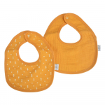 Kollased musliinist pudip&otilde;lled 2 tk komplektis - B&eacute;b&eacute; Douceur