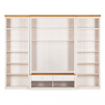 Valge m&auml;nni t&auml;ispuidust TV-komplekt 288x223x34 cm Anita &ndash; St&oslash;raa