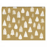 J&otilde;ulumotiividega pakkepaberid 5 tk 69,5x48,5 cm komplektis Wild Winter Forest - Roger la Borde