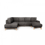 Hall kordvillane nurgadiivan (vasakpoolne nurk/"U") Tori - Bonami Selection