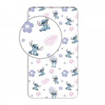 Veniv puuvillane laste lina &uuml;heinimesevoodile 90x200 cm Lilo and Stitch - Jerry Fabrics