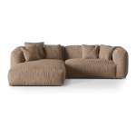 Helepruun bukleekangast mooduldiivan (vasak nurk) Martina - Micadoni Home