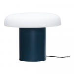 Tumesinine-valge laualamp (k&otilde;rgus 20 cm) Ateliers - H&uuml;bsch