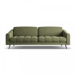 Roheline sametne diivan 238 cm Nalu - Makamii