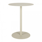 Terasest &uuml;mmargune baarilaud &oslash; 57 cm Snow - Zuiver