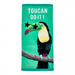 Roheline puuvillane r&auml;tik 76x160 cm Toucan Do It - Catherine Lansfield