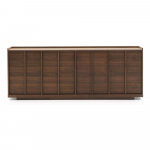 Pruun p&auml;hklipuidu spoonist kummut 200x80x45 cm Onix - Kave Home