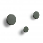 Hallikasrohelised seinale kinnitatavad puidust konksud 3tk komplektis Nadua - Kave Home