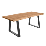 S&ouml;&ouml;gilaud akaatsiapuidust pealispinnaga 90x160 cm Alaia - Kave Home