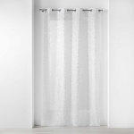 Valge-h&otilde;bedane kardin 140x240 cm Floressia - douceur d'int&eacute;rieur