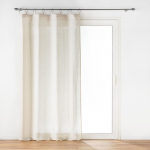 Beež kardin 140x240 cm Pauline - douceur d'int&eacute;rieur