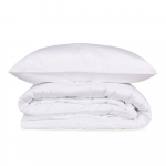 Valge pikendatud puuvill-satiinist voodipesu 240x220 cm Elegant - Mijolnir