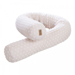 Beež puuvillaseguga v&otilde;revoodi &auml;&auml;rekaitse 170 cm Frosty Almond - Roba