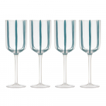 Veiniklaasid 4tk komplektis 350 ml Stripe - Ladelle