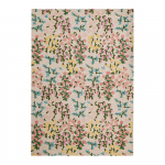 Kreem k&auml;sitsi kootud villane vaip 160x230 cm Emilia Floral - Flair Rugs