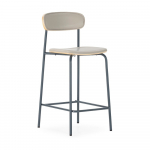 Beežid polsterdatud baaritoolid komplektis 2 (istme k&otilde;rgus 65,5 cm) Saula - Marckeric