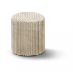 Beež velvetist ottoman Dia - Micadoni