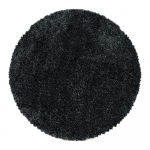 Antratsiitne &uuml;mmargune vaip &oslash; 200 cm Fluffy - Ayyildiz Carpets