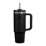 Must roostevabast terasest termospudel koos k&otilde;rrega 890 ml Quencher H2.O FlowState&trade; Tumbler Black 2.0 - Stanley