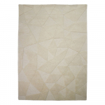 Beež k&auml;sitsi kootud villane vaip 120x170 cm Shard - Flair Rugs