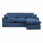 Sinine velvetist nurgadiivan Belair - Bobochic Paris