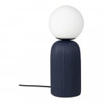 Sinine keraamiline laualamp klaasist varjuga (k&otilde;rgus 38 cm) Dash - Zuiver