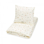 Helekollane orgaanilisest puuvillast beebivoodipesu 100x140 cm Vintage Toys - Cam Cam Copenhagen